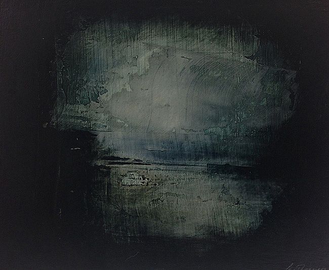 Ken Browne - Nocturnal Landscape with Moonlight No8